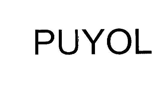 Mẫu nhãn hiệu PUYOL