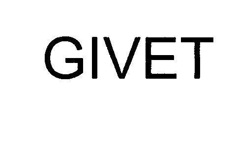 Mẫu nhãn hiệu GIVET