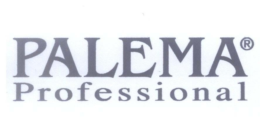 Mẫu nhãn hiệu PALEMA Professional