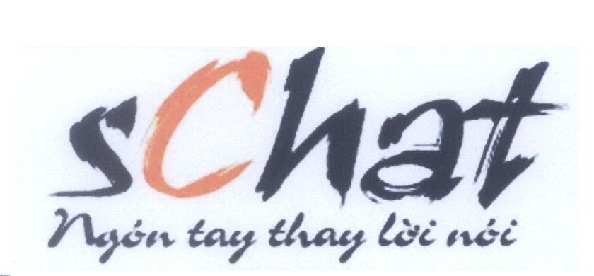 Mẫu nhãn hiệu sChat s Chat Ngón tay thay lời nói