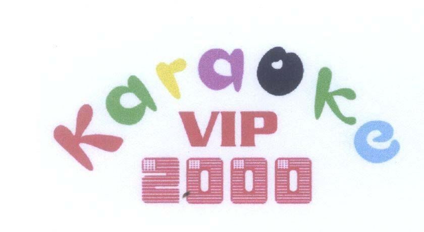 Mẫu nhãn hiệu Karaoke VIP 2000
