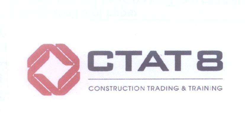 Mẫu nhãn hiệu CTAT 8 CONSTRUCTION TRADING & TRAINING