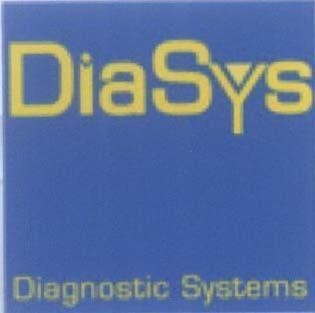 Mẫu nhãn hiệu DiaSys Diagnostic Systems