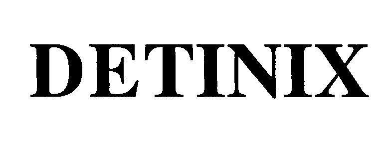 Mẫu nhãn hiệu DETINIX