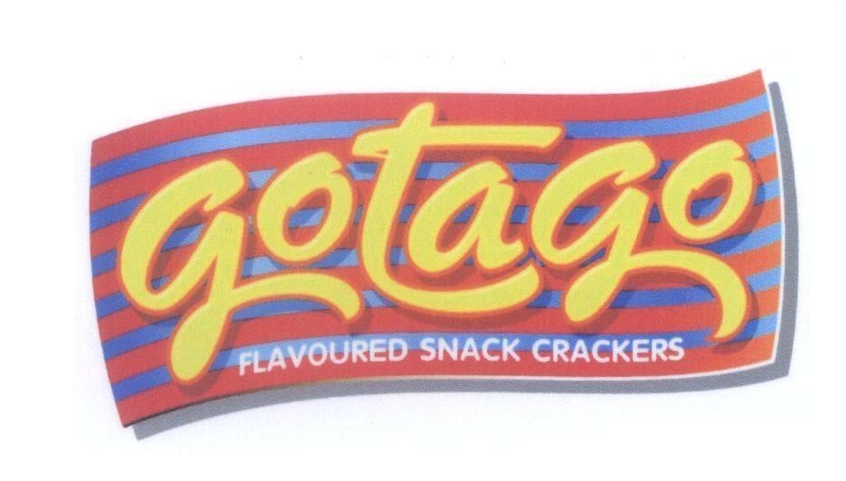Mẫu nhãn hiệu gotago FLAVOURED SNACK CRACKERS