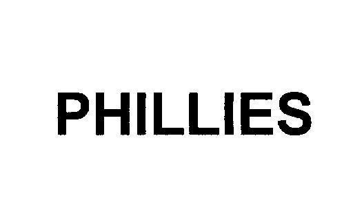 Mẫu nhãn hiệu PHILLIES