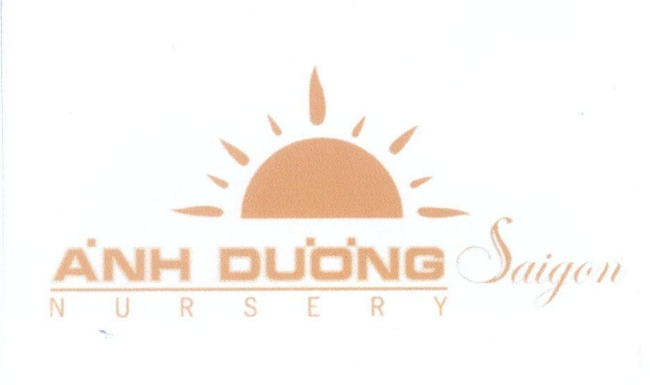 Mẫu nhãn hiệu ánh Dương NURSERY Saigon
