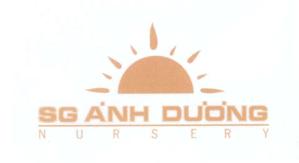Mẫu nhãn hiệu SG ánh Dương NURSERY