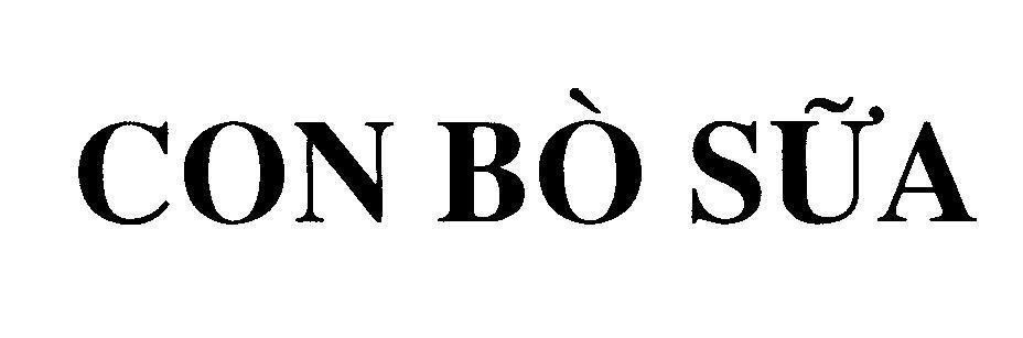 Mẫu nhãn hiệu Con Bò Sữa