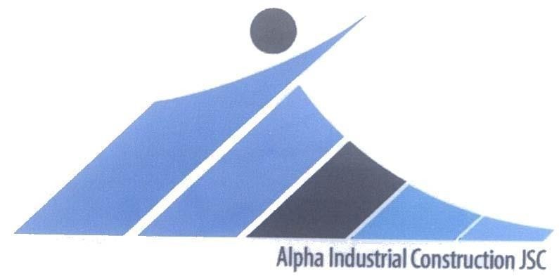 Mẫu nhãn hiệu Alpha Industrial Construction JSC