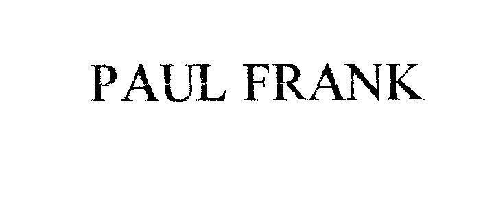 Mẫu nhãn hiệu PAUL FRANK