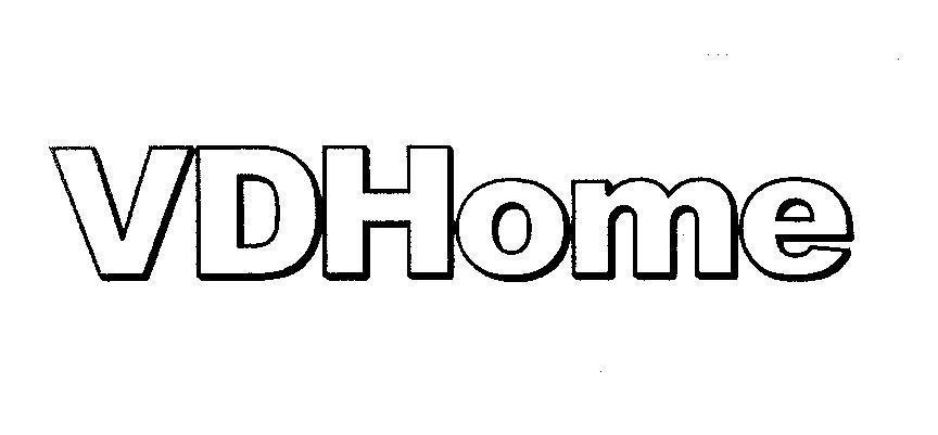 Mẫu nhãn hiệu VDHome