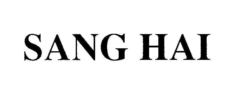 Mẫu nhãn hiệu SANG HAI