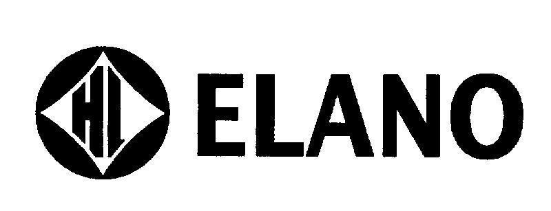 Mẫu nhãn hiệu ELANO HL HI