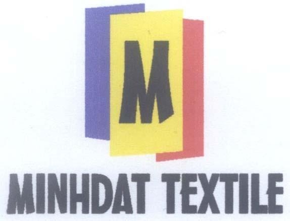 Mẫu nhãn hiệu MINHDAT TEXTILE M
