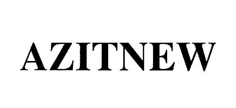 Mẫu nhãn hiệu AZITNEW
