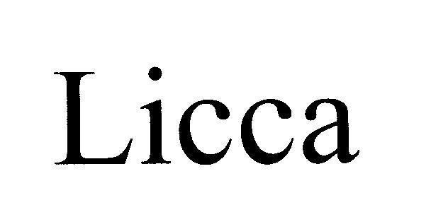 Mẫu nhãn hiệu Licca