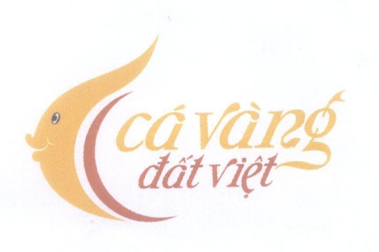 Mẫu nhãn hiệu Cá vàng đất việt