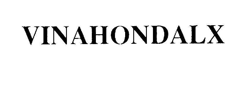 Mẫu nhãn hiệu VINAHONDALX