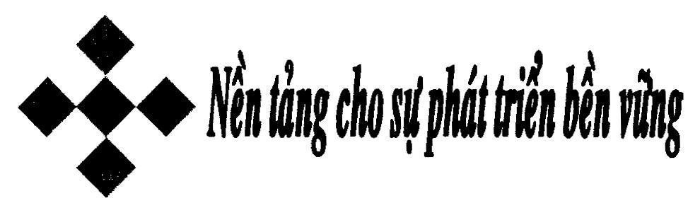 Mẫu nhãn hiệu Nền tảng cho sự phát triển bền vững