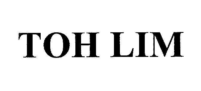 Mẫu nhãn hiệu TOH LIM