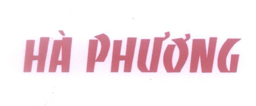 Mẫu nhãn hiệu Hà Phương