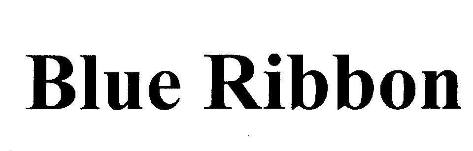 Mẫu nhãn hiệu Blue Ribbon