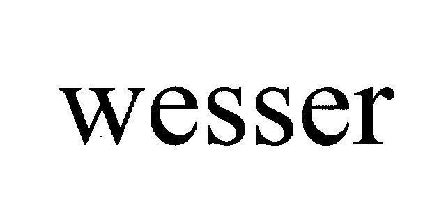Mẫu nhãn hiệu wesser