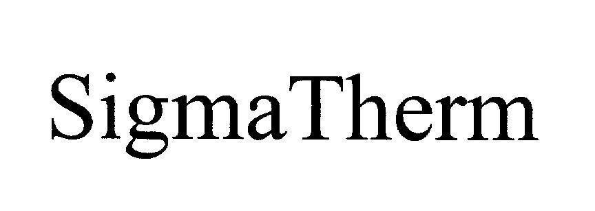 Mẫu nhãn hiệu SigmaTherm