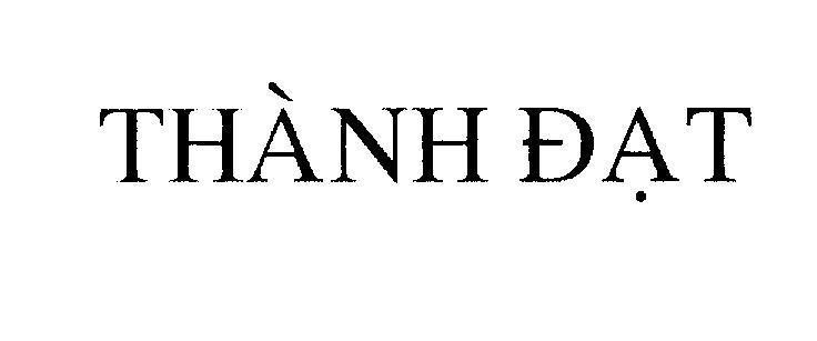 Mẫu nhãn hiệu Thành Đạt