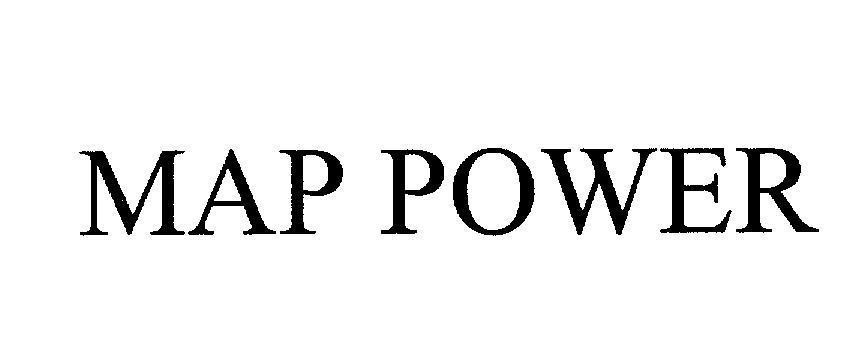 Mẫu nhãn hiệu MAP POWER