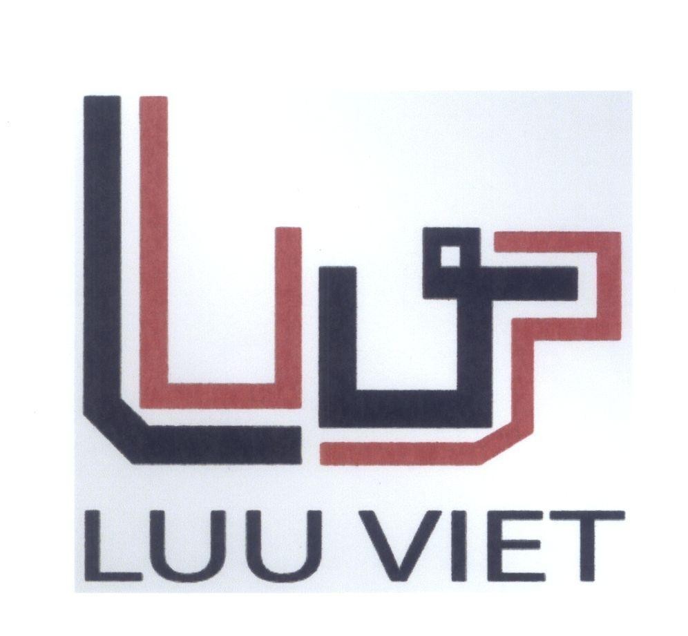 Mẫu nhãn hiệu L V LUU VIET