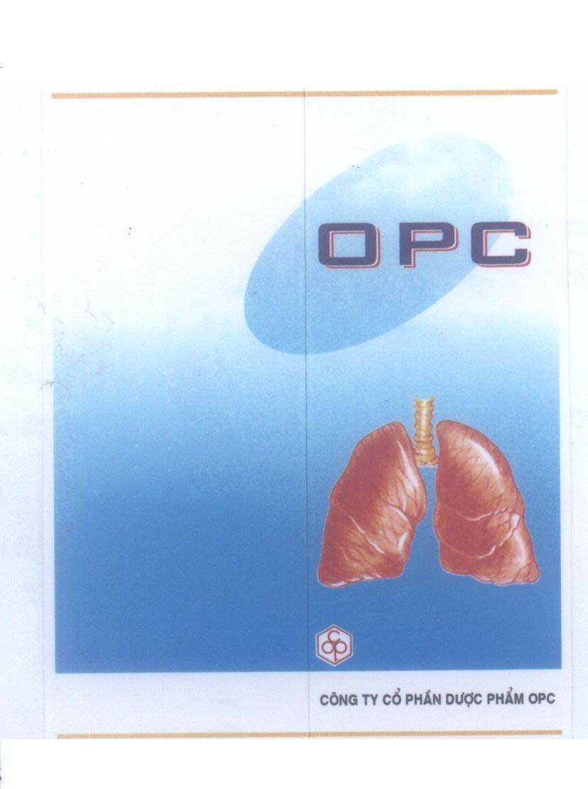 Mẫu nhãn hiệu OPC Công Ty Cổ Phần Dược Phẩm OPC