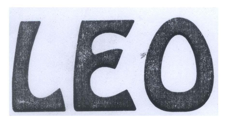 Mẫu nhãn hiệu LEO