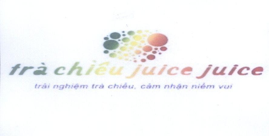 Mẫu nhãn hiệu trà chiều juice juice trải nghiệm trà chiều, cảm nhận niềm vui