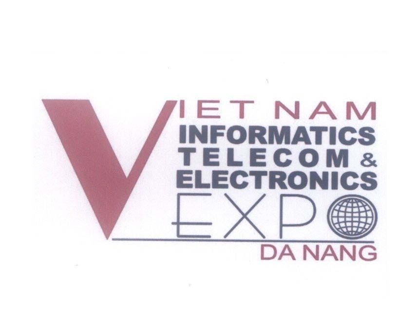 Mẫu nhãn hiệu V VIETNAM INFORMATICS TELECOM & ELECTRONICS EXPO DA NANG