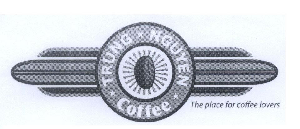 Mẫu nhãn hiệu TRUNG NGUYEN Coffee The place for coffee lovers