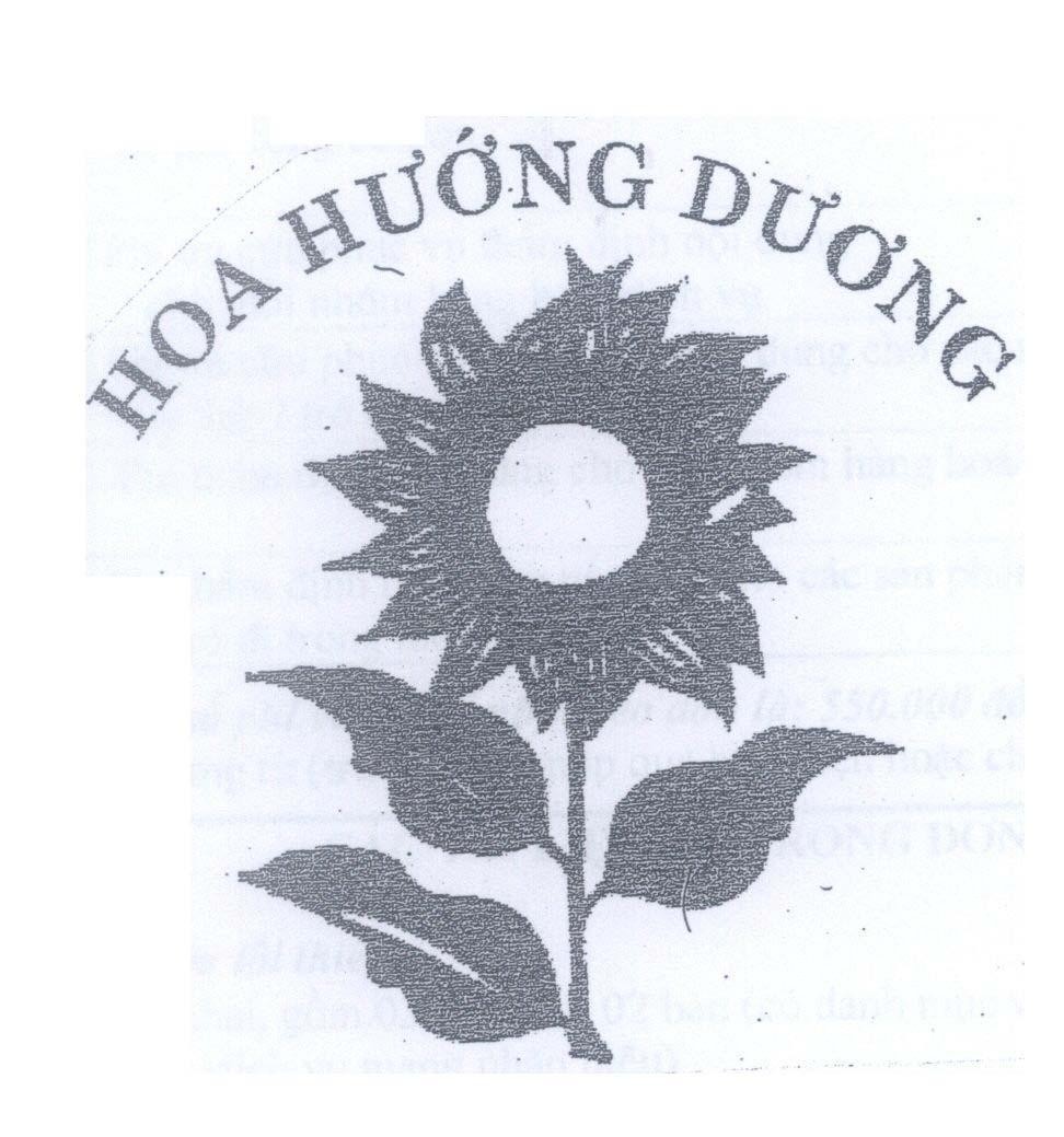 Mẫu nhãn hiệu Hoa Hướng Dương