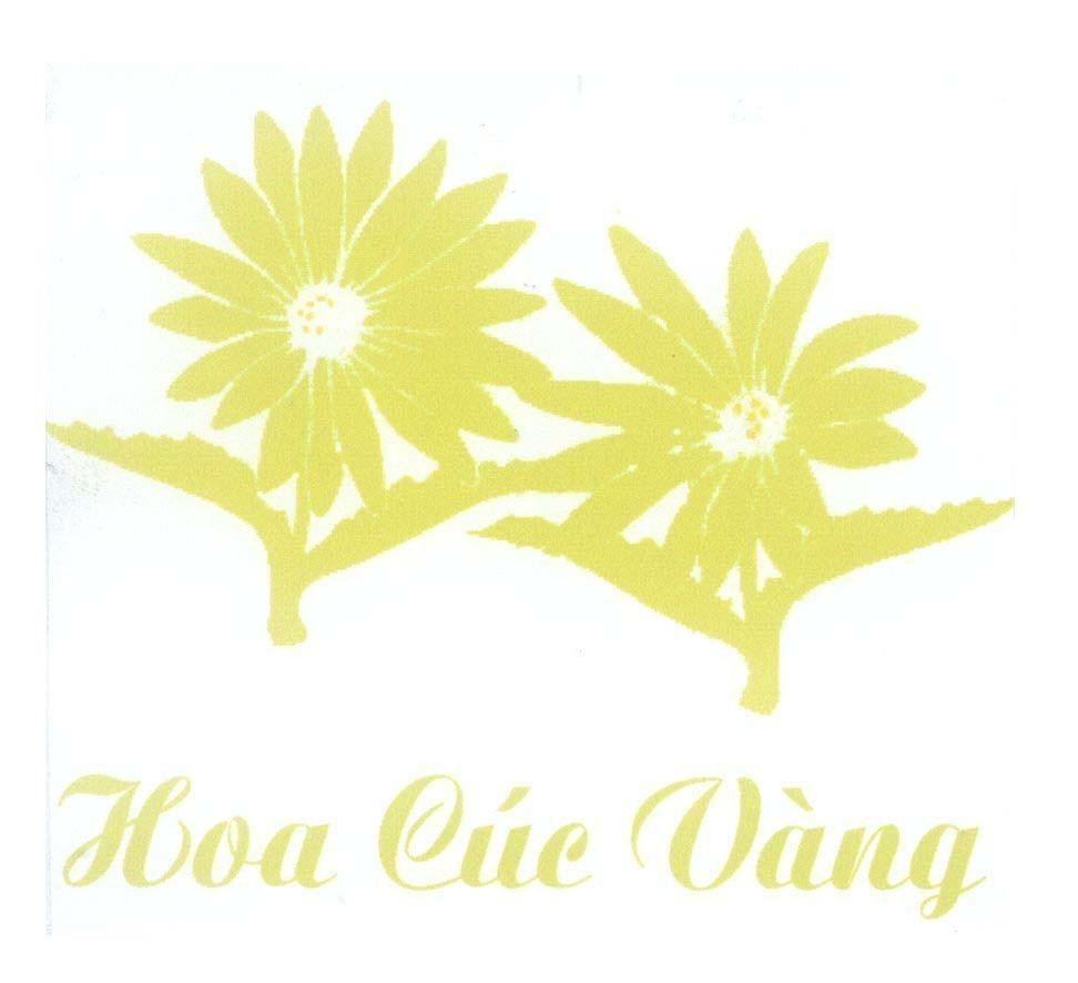 Mẫu nhãn hiệu Hoa Cúc Vàng