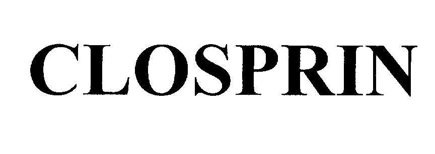 Mẫu nhãn hiệu CLOSPRIN