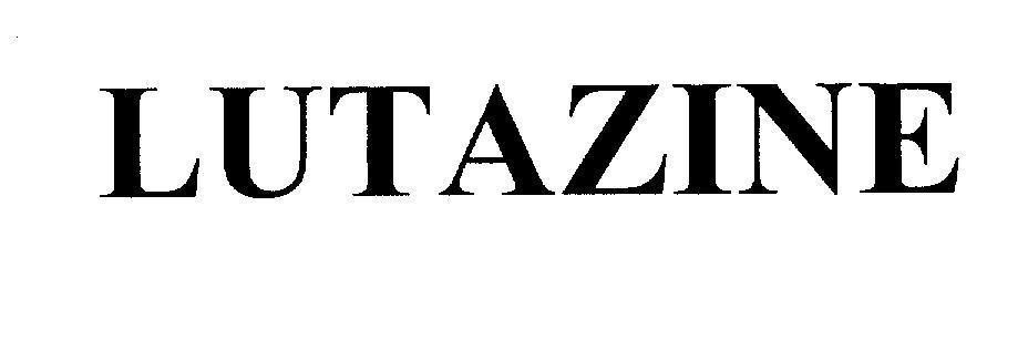 Mẫu nhãn hiệu LUTAZINE