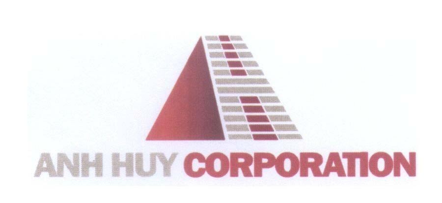 Mẫu nhãn hiệu ANH HUY CORPORATION AH A H