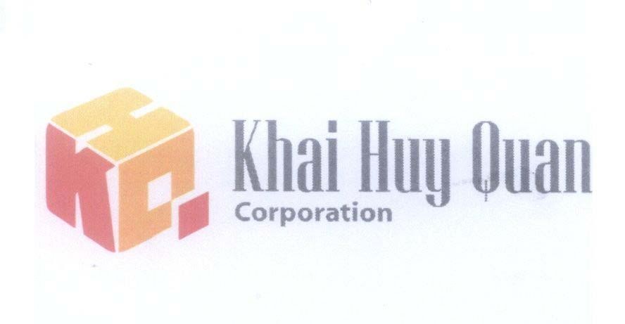 Mẫu nhãn hiệu KHQ K H Q Khai Huy Quan Corporation