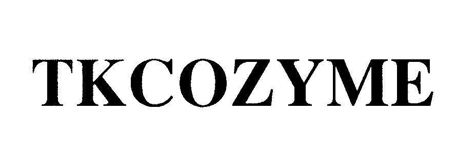 Mẫu nhãn hiệu TKCOZYME
