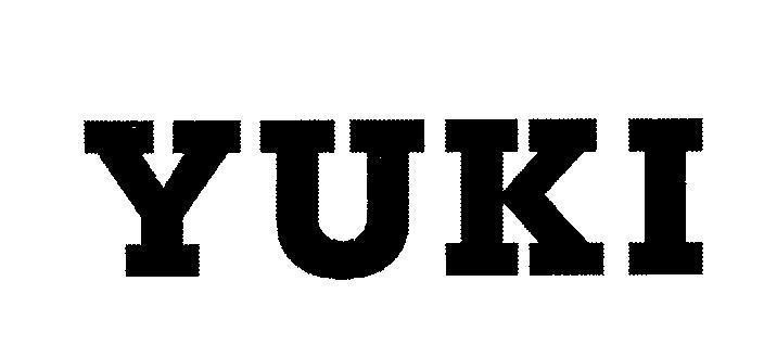 Mẫu nhãn hiệu YUKI