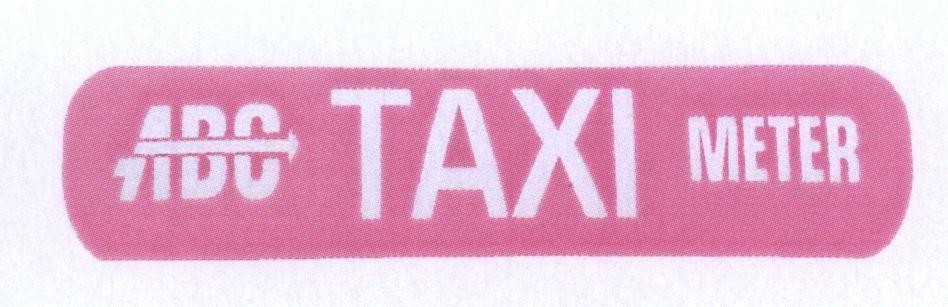 Mẫu nhãn hiệu ABC TAXI METER