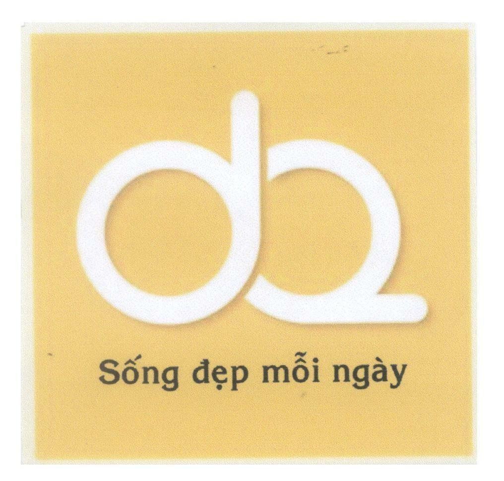 Mẫu nhãn hiệu dQ Sống đẹp mỗi ngày