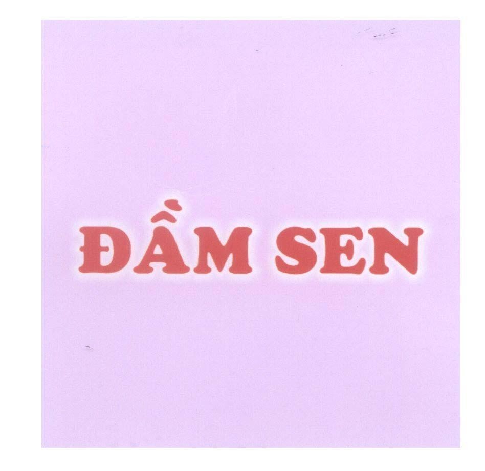 Mẫu nhãn hiệu Đầm Sen