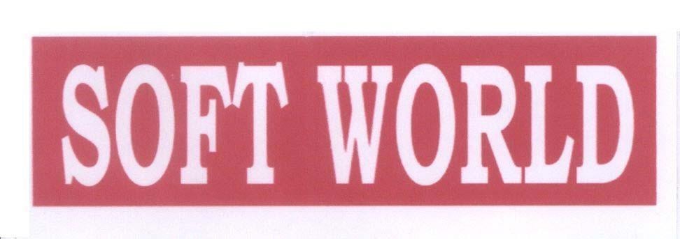 Mẫu nhãn hiệu SOFT WORLD