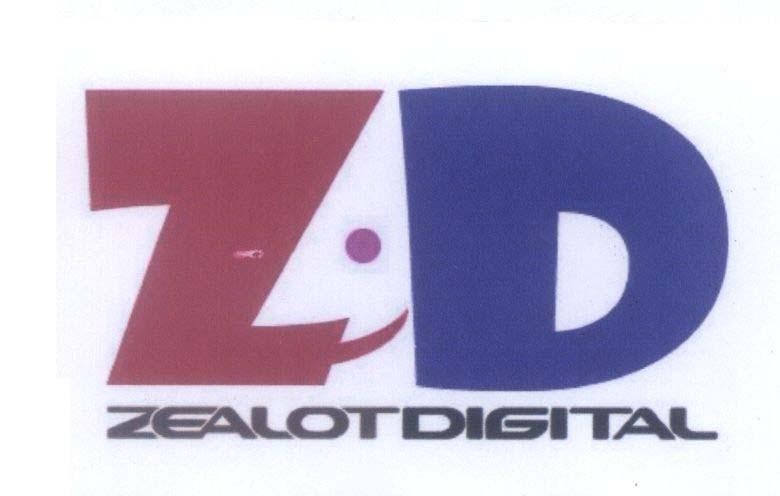 Mẫu nhãn hiệu Z D ZD ZEALOTDIGITAL